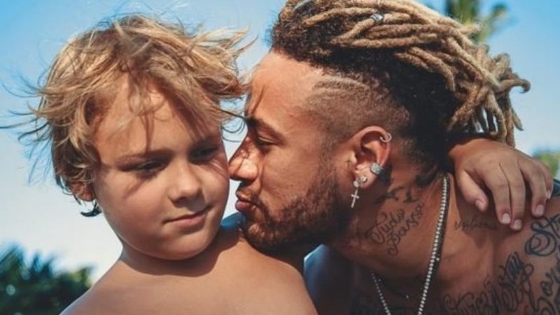 Neymar Jr. exibe clique especial ao lado do filho, Davi - Foto/Instagram