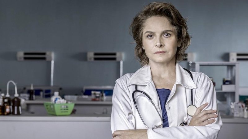 Drica Moraes vive a personagem Vera na série 'Sob Pressão' - Divulgação/TV Globo