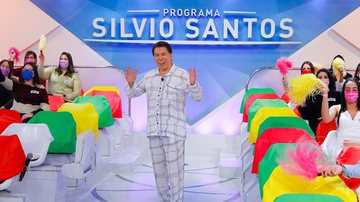 Especial! Silvio Santos irá apresentar programa de pijama - Crédito: Lourival Ribeiro/SBT