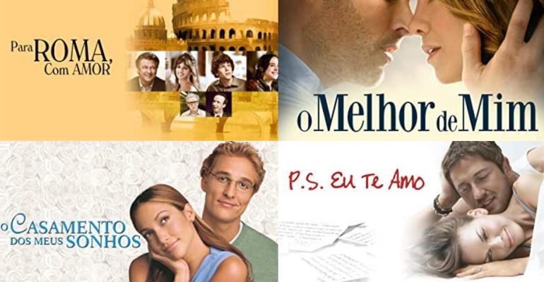 7 filmes românticos de sucesso para o final de semana - Reprodução/Amazon