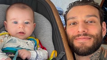 Lucas Lucco encanta ao dividir clique fofo com filho, Luca - Foto/Instagram