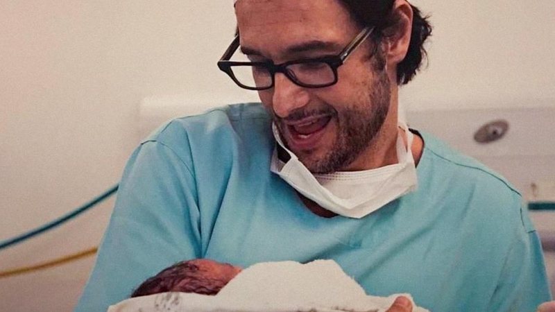 Rodrigo Santoro relembra clique do parto da filha, Nina - Reprodução/Instagram