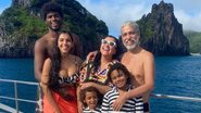 Regina Casé compartilha lindo clique da família em Noronha - Reprodução/Instagram