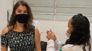 Filha de Lilia Cabral é vacinada contra covid-19 e desabafa - Reprodução/Instagram