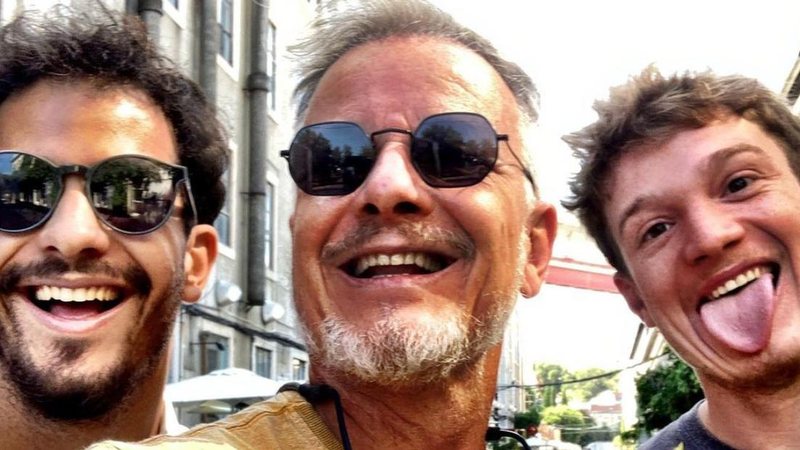 Marcello Novaes curte aniversário com os dois herdeiros - Reprodução/Instagram