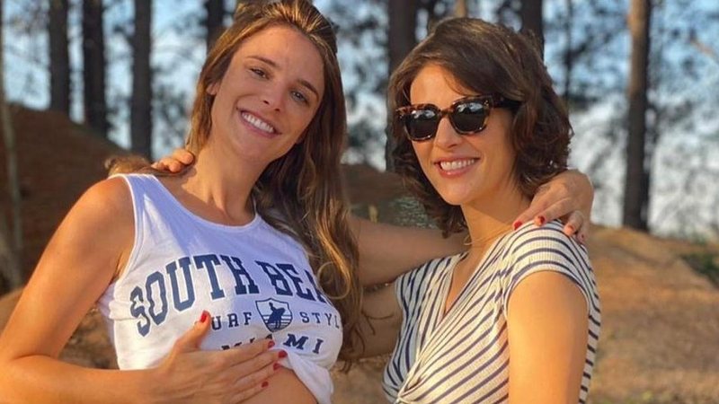 Rafa Brites e Monica Benini exibem barrigão de grávidas - Reprodução/Instagram