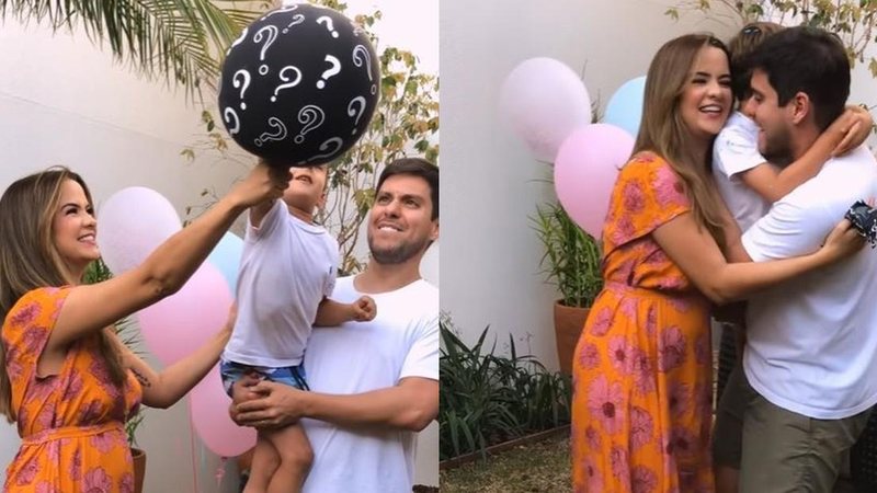 Maria Cecília e Rodolfo revelam o sexo do segundo filho - Reprodução/Instagram