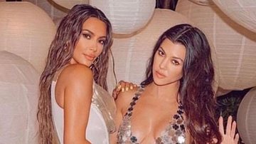 Kim Kardashian relembra clique épico com Kourtney Kardashian - Foto/Instagram