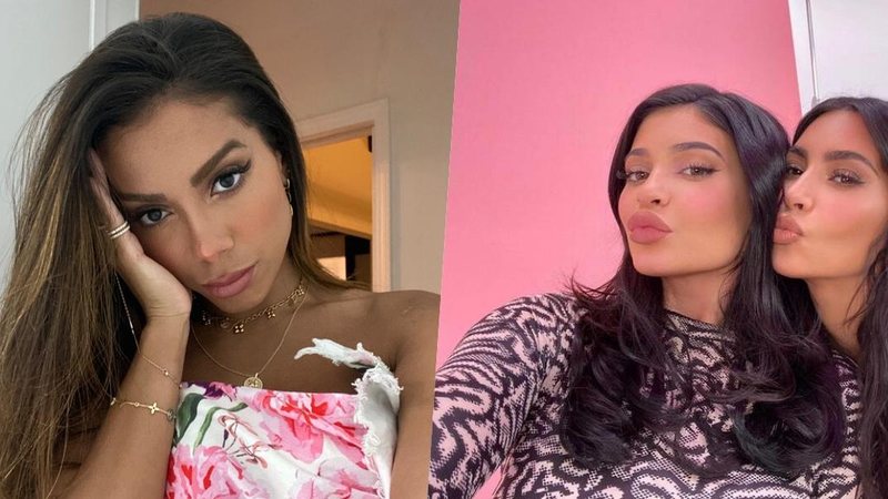 Anitta é produzida pelo maquiador de Kim Kardashian e Kylie Jenner - Foto/Instagram