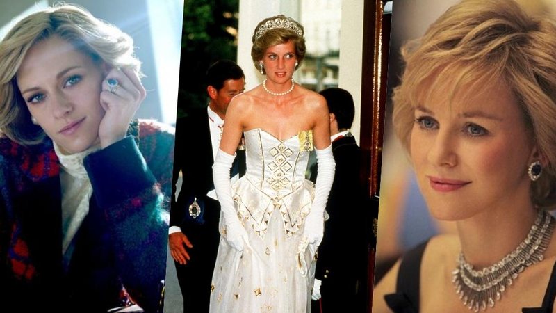 Atrizes que interpretaram a Princesa Diana e conquistaram o público - Foto/Getty Images e Divulgação