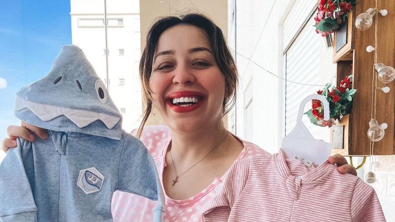 Camila Monteiro dá detalhes da sua gravidez univitelina - Reprodução/Instagram
