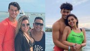Filho de Carla Perez e Xanddy aproveita praia com a namorada - Reprodução/Instagram