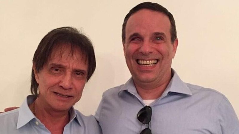 Roberto Carlos e Duda Braga - Reprodução/Instagram