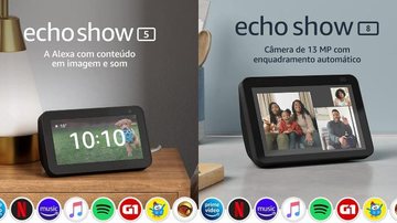 Amazon anuncia 2ª geração dos dispositivos Echo Show - Reprodução/Amazon
