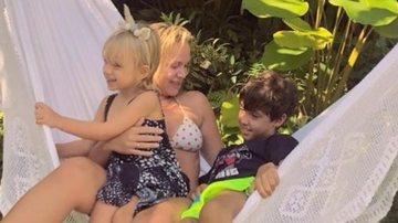 Eliana posta lindo clique com os filhos diante do pôr do sol - Reprodução/Instagram