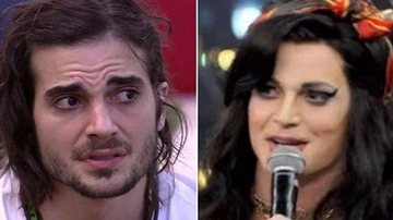 Fiuk interpretou a cantora Amy Winehouse no 'Show dos Famosos' - Divulgação/TV Globo