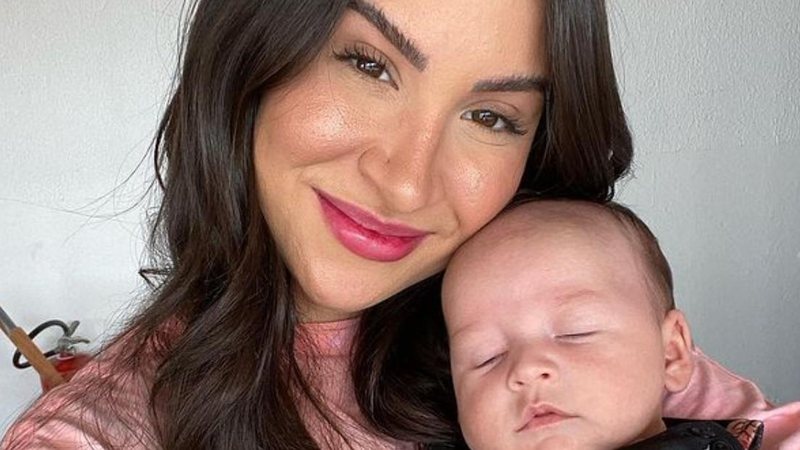Bianca Andrade encanta ao fazer careta com o filho, Cris - Reprodução/Instagram