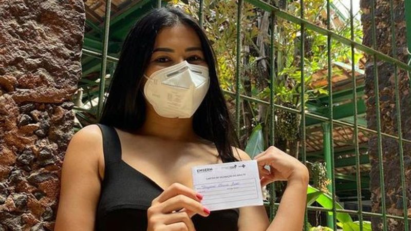 Thaynara OG celebra imunização completa contra a covid-19 - Reprodução/Instagram