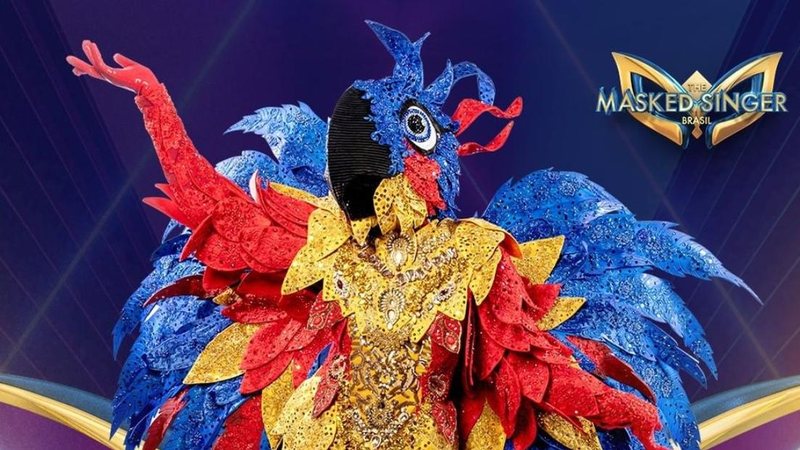 Enquete: Quem é a Arara Azul do The Masked Singer Brasil? - Divulgação