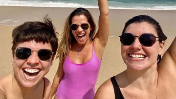 Ingrid Guimarães curte dia na praia ao lado de amigas - Reprodução/Instagram