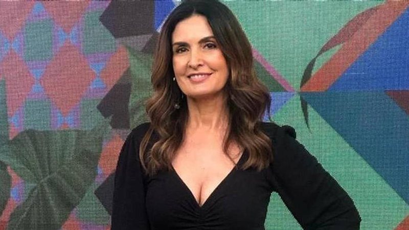 Fátima Bernardes ganha surpresa de aniversário na TV - Divulgação/TV Globo