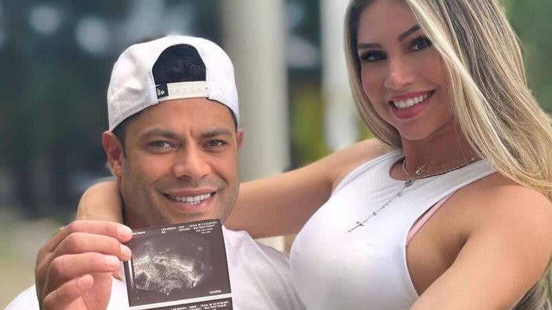 Hulk e Camila Ângelo anunciam gravidez - Reprodução/Instagram