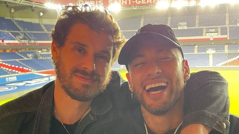 Neymar Jr. e Bruninho se encontram em Paris: 'Só palhaçada!' - Reprodução/Instagram