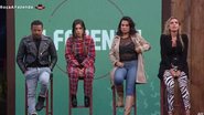 A Fazenda: Borel, Liziane, Solange e Erika formam a 1ª roça - Reprodução/Record TV