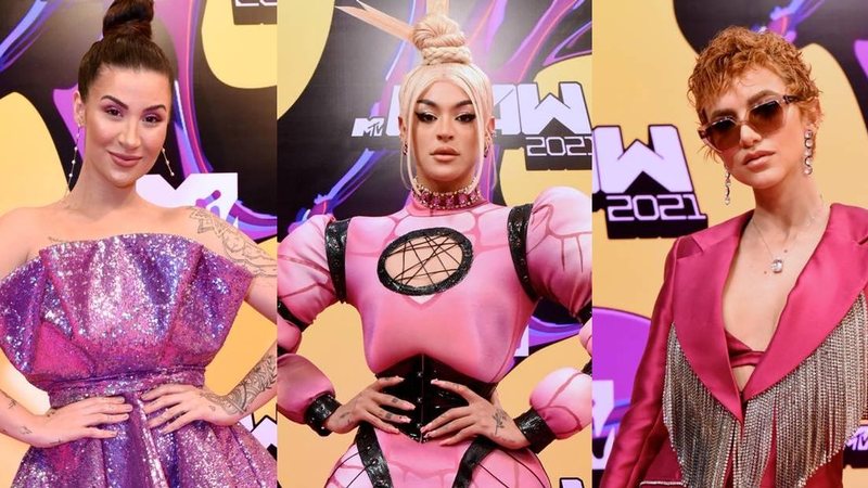 Confira os looks dos famosos no Pink Carpet do MTV Miaw - Fotos: Rodrigo Trevisan