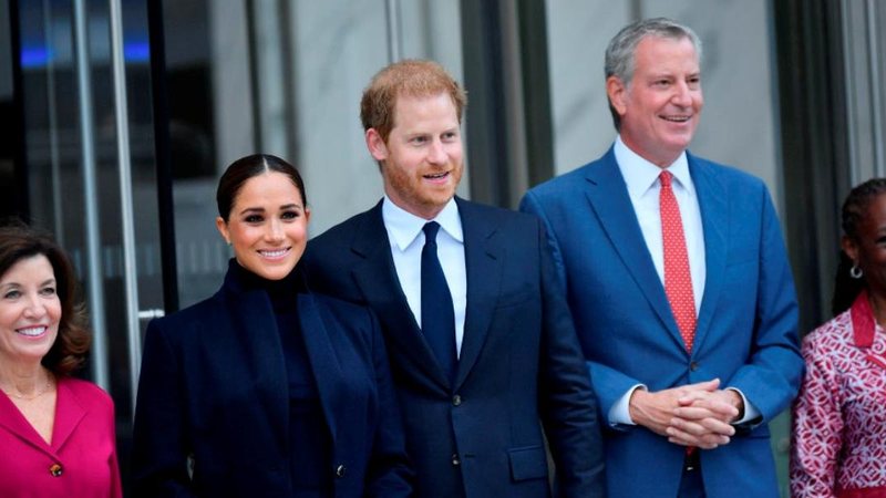Príncipe Harry e Meghan Markle fazem primeira aparição pública após saída da realeza - Foto/Getty Images