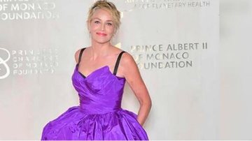 Sharon Stone escolhe look sofisticado para jantar de gala - Divulgação/Instagram
