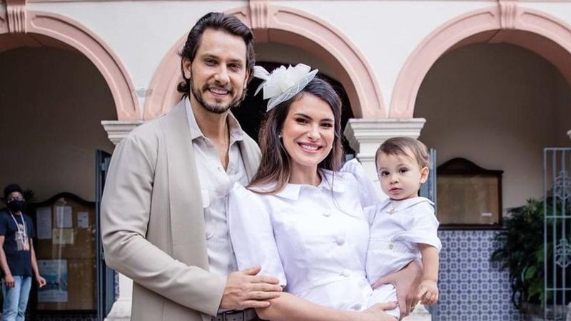 Nas redes, Kamilla Salgado mostra o batizado do herdeiro - Instagram/ Fernanda Toigo