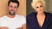Nos bastidores, Rodrigo Lombardi aparece com Ana Maria Braga - Reprodução/Instagram