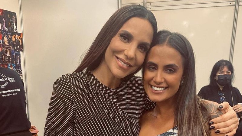 Carol Peixinho se derrete durante encontro com Ivete Sangalo - Reprodução/Instagram