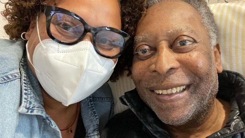Filha de Pelé anuncia que ex-jogador deve voltar para casa - Reprodução/Instagram