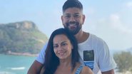 Viviane Araújo surge coladinha ao marido nos bastidores do 'Caldeirão' - Reprodução/Instagram