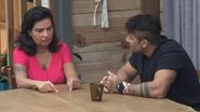 A Fazenda: Solange e Tiago combinam estratégia no 'Resta Um' - Reprodução/Record TV