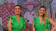 Fátima Bernardes e Dani Calabresa de loks iguais - Reprodução/Instagram