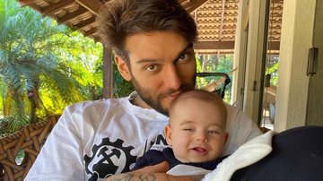 Lucas Lucco publica vídeo fofo e divertido com o filho, Luca - Reprodução/Instagram
