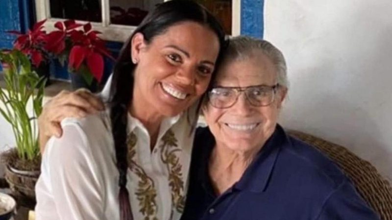 Nora de Tarcísio Meira faz homenagem no aniversário do ator - Reprodução/Instagram