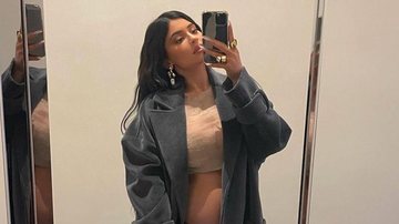 Kylie Jenner exibe barrigão da gravidez e encanta os fãs - Reprodução/Instagram