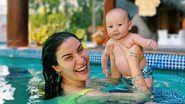 Bianca Andrade curte banho de piscina na companhia do filho - Reprodução/Instagram