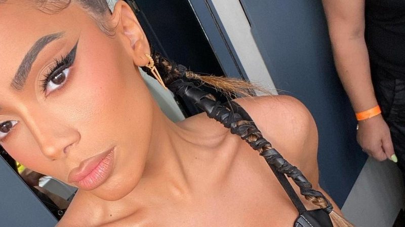 Anitta exibe visual poderoso nos bastidores de novo clipe - Foto/Instagram