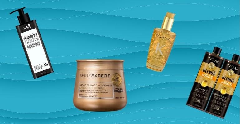 Garanta produtos de cabelo com fórmulas incríveis - Reprodução/Amazon