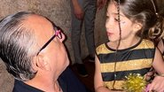 Avô coruja! Galvão Bueno celebra sete anos da neta, Milla - Reprodução/Instagram