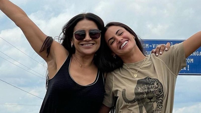Dira Paes chega ao Pantanal para gravação com Leticia Salles - Reprodução/Instagram