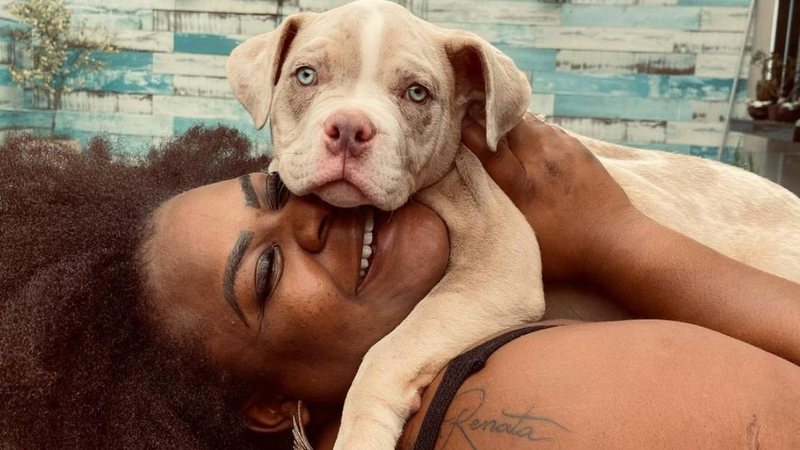 Jojo Todynho se derrete ao surgir coladinha com seu cãozinho - Reprodução/Instagram