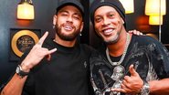 Neymar mostra encontro com Ronaldinho Gaúcho em Paris - Reprodução/Instagram