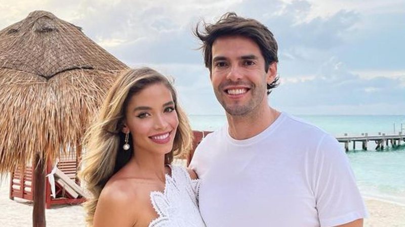 Carol Dias curte luau com o marido, Kaká, em Cancún - Reprodução/Instagram