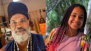 Carlinhos Brown celebra 12 anos da filha, Leila - Reprodução/Instagram